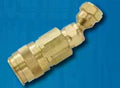 1/4 U X 1/4 Fnpt Swivel Coupler