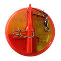 Luhr-jensen /4" Dipsy Diver - Fire/ Bottom Moon Jelly