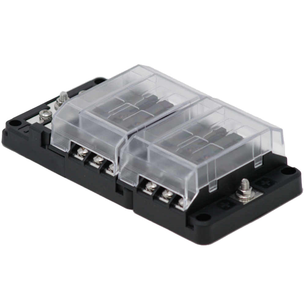 Egis RT Fuse Block 12 Position w/Ground &amp; LED Indication