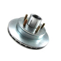 Load Rite Rotor Complete Kit Vented 9.75" Integral, No Grease 5 Stud Dacromet Finish Knott