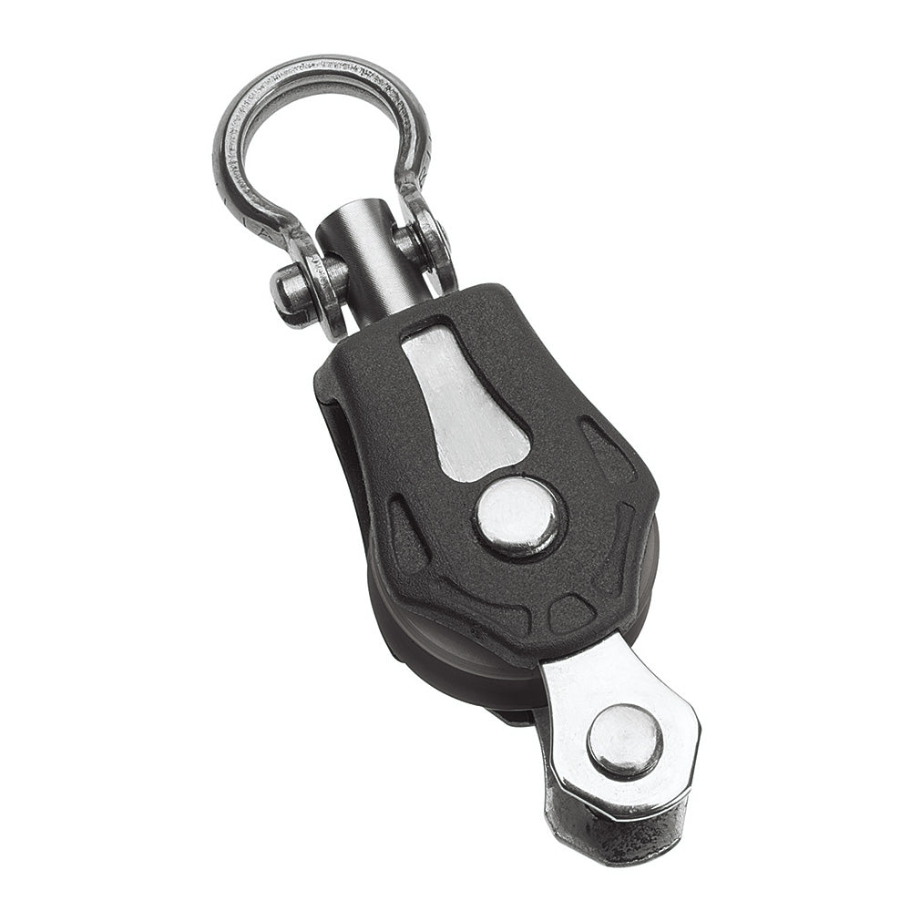 Barton Marine Size 0 Plain Bearing Pulley Block Swivel &amp; Becket