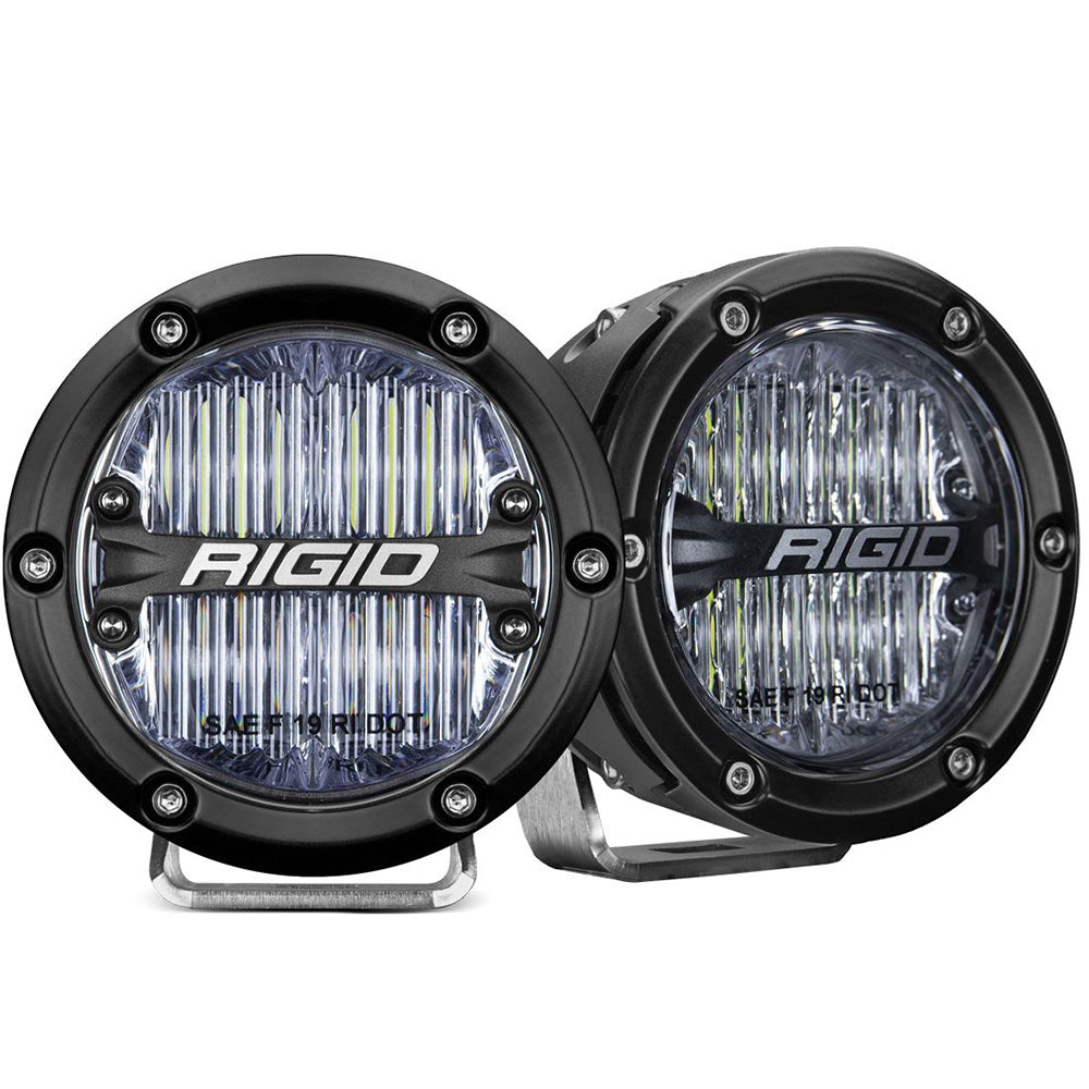 Rigid Industries 360-series 4" LED Sae Fog Beam of 2