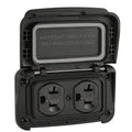 Scanstrut Ventura Series Dual AC Outlet - 125V - 20A