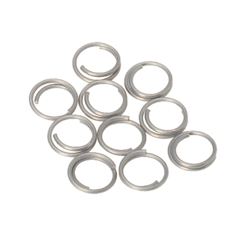 Barton Steel Split Rings 10-pack