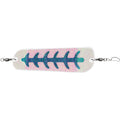 Luhr-Jensen Money Roll Flasher - 8-1/4" - Pearl Blue Skeleton