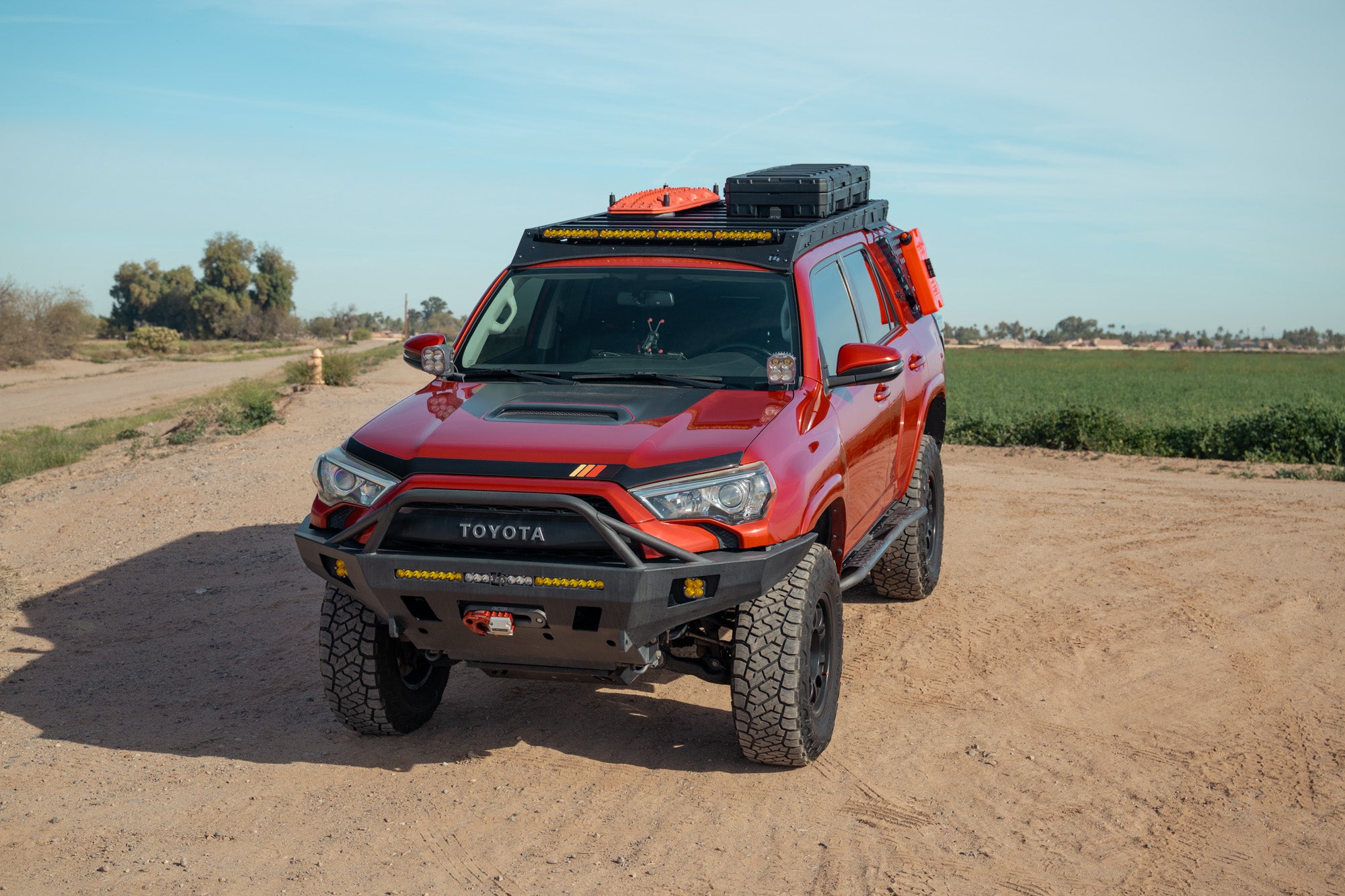 4Runner Roof Rack with Optional Light Bar Mount / 5th Gen / 2014-2024