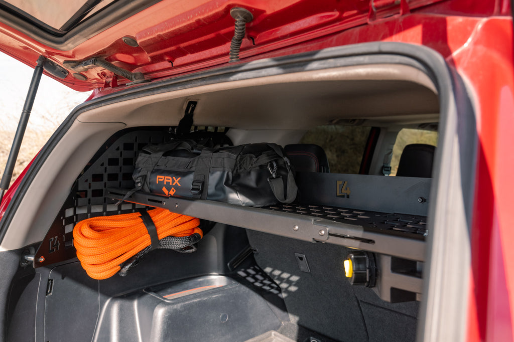 4Runner Add-On Shelf for Rear Window MOLLE Panels / 5th Gen / 2014-2024
