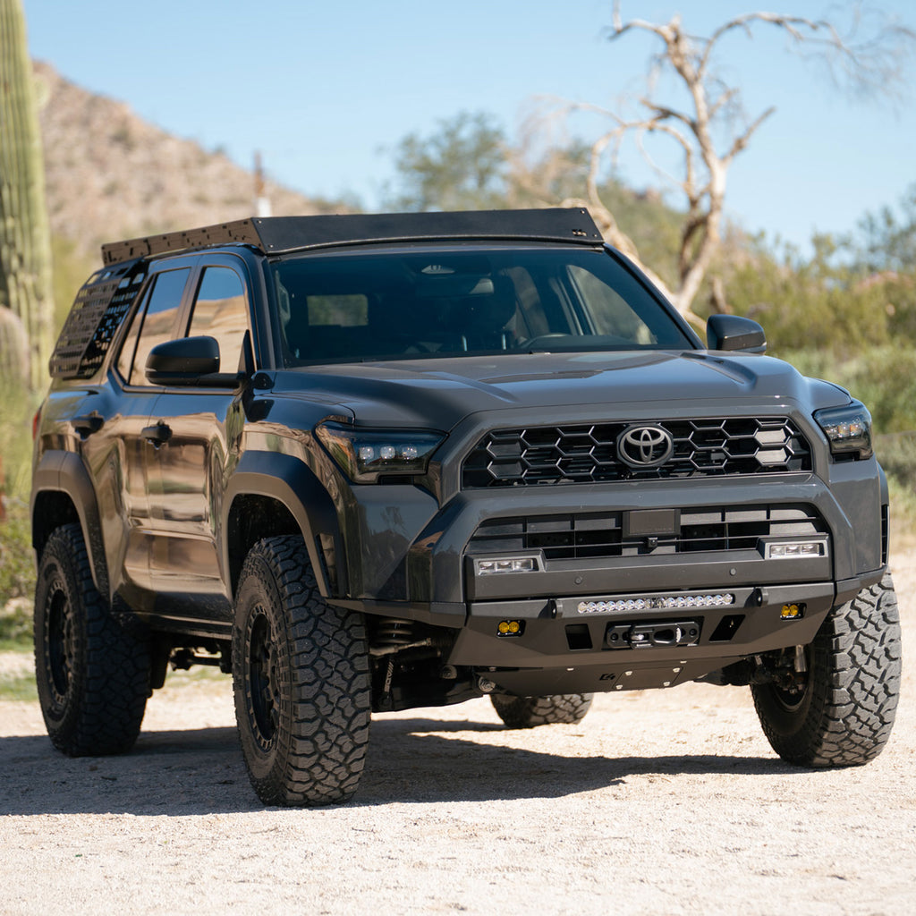 4Runner Roof Rack with Optional Light Bar Mount / 6th Gen / 2025+ (No Light Mount)