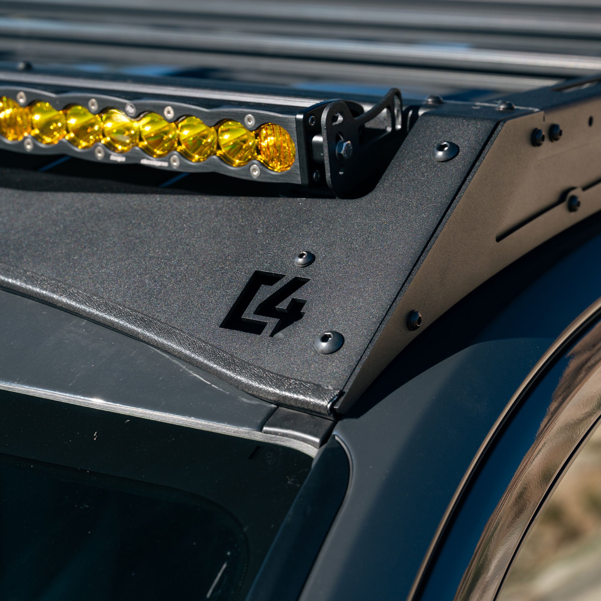 4Runner Roof Rack with Optional Light Bar Mount / 6th Gen / 2025+ (With Light Mount)