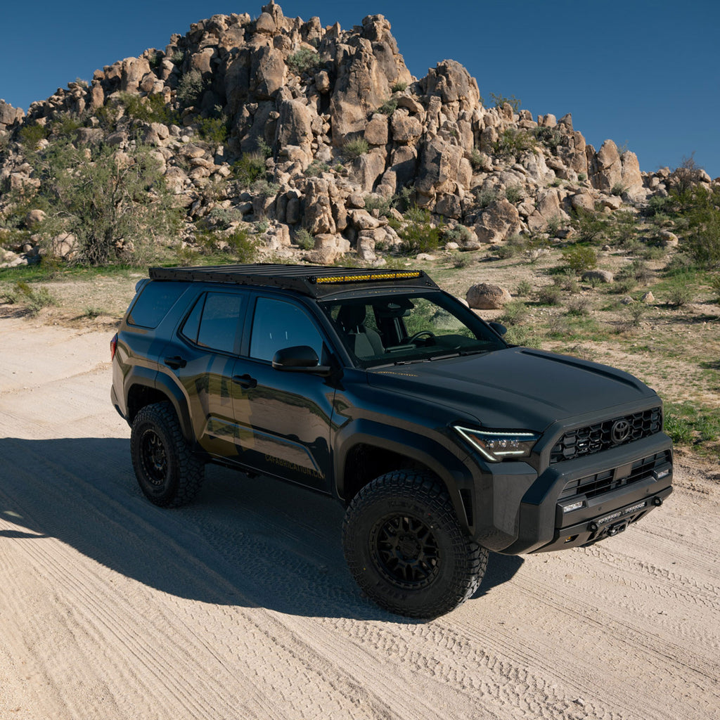 4Runner Roof Rack with Optional Light Bar Mount / 6th Gen / 2025+ (With Light Mount)