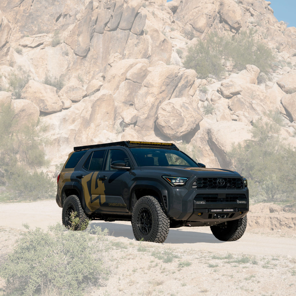 4Runner Roof Rack with Optional Light Bar Mount / 6th Gen / 2025+ (With Light Mount)