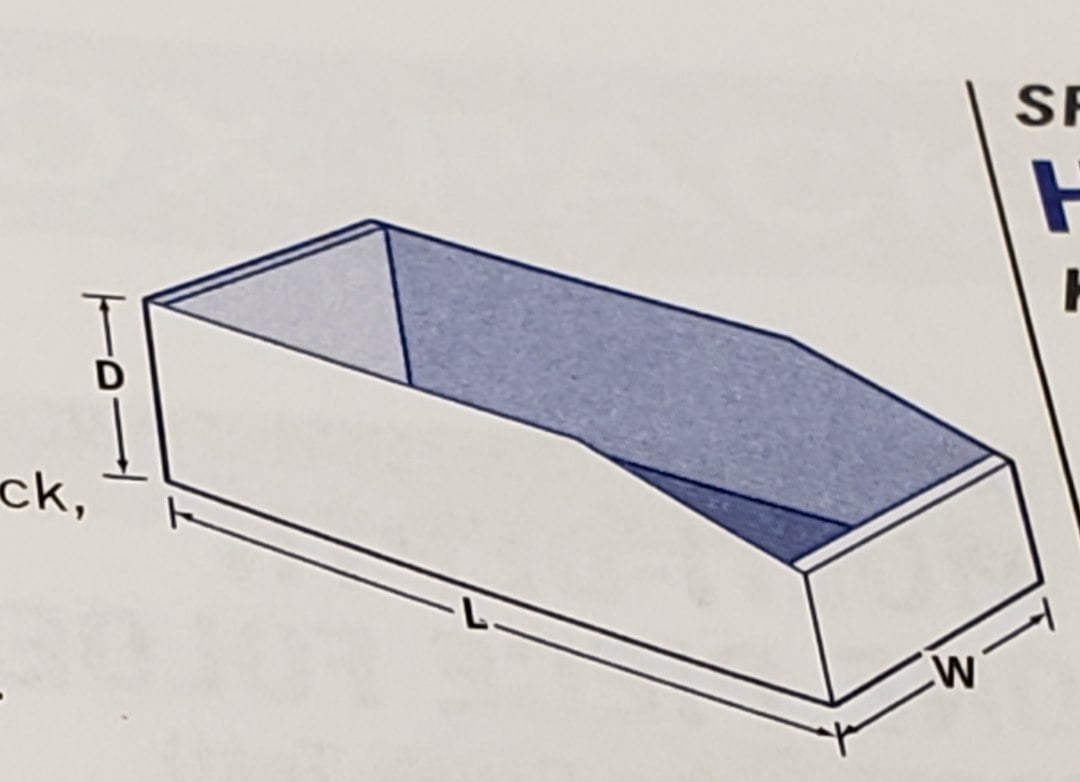 12' X 6' X 4-1/2' Bin Box