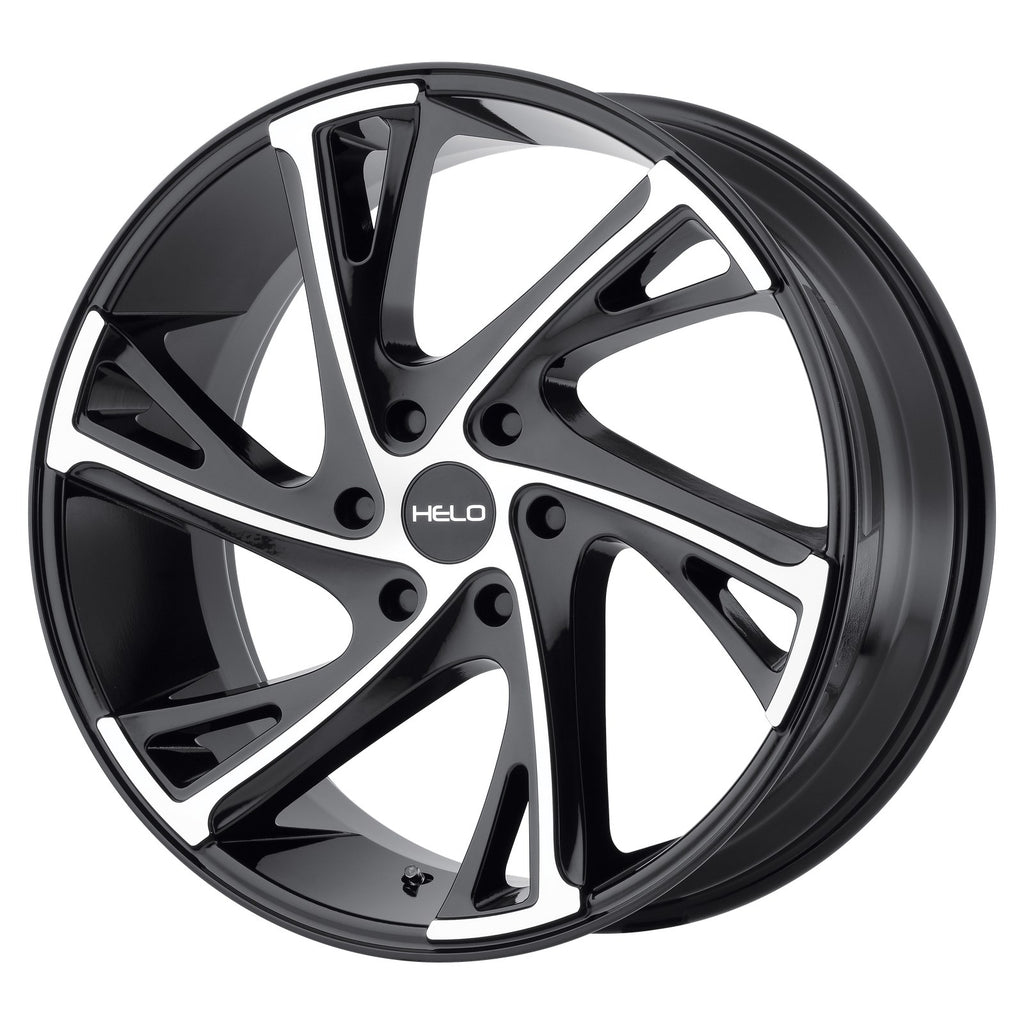 Helo HE903 Cap Snap in - Gloss Black Machined