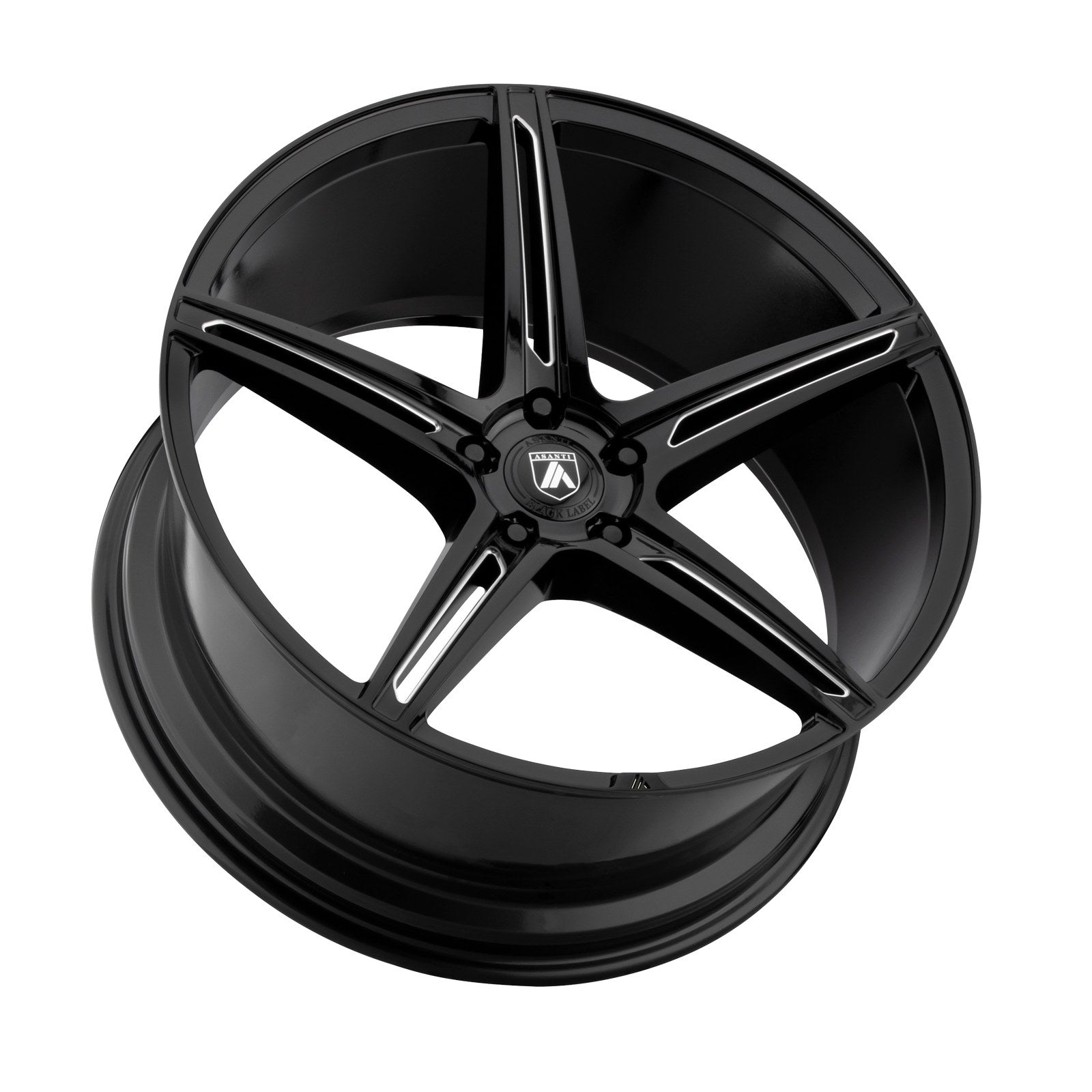 Asanti Black AB022 22X10.5 BLANK G-BLK MILL (108-127)