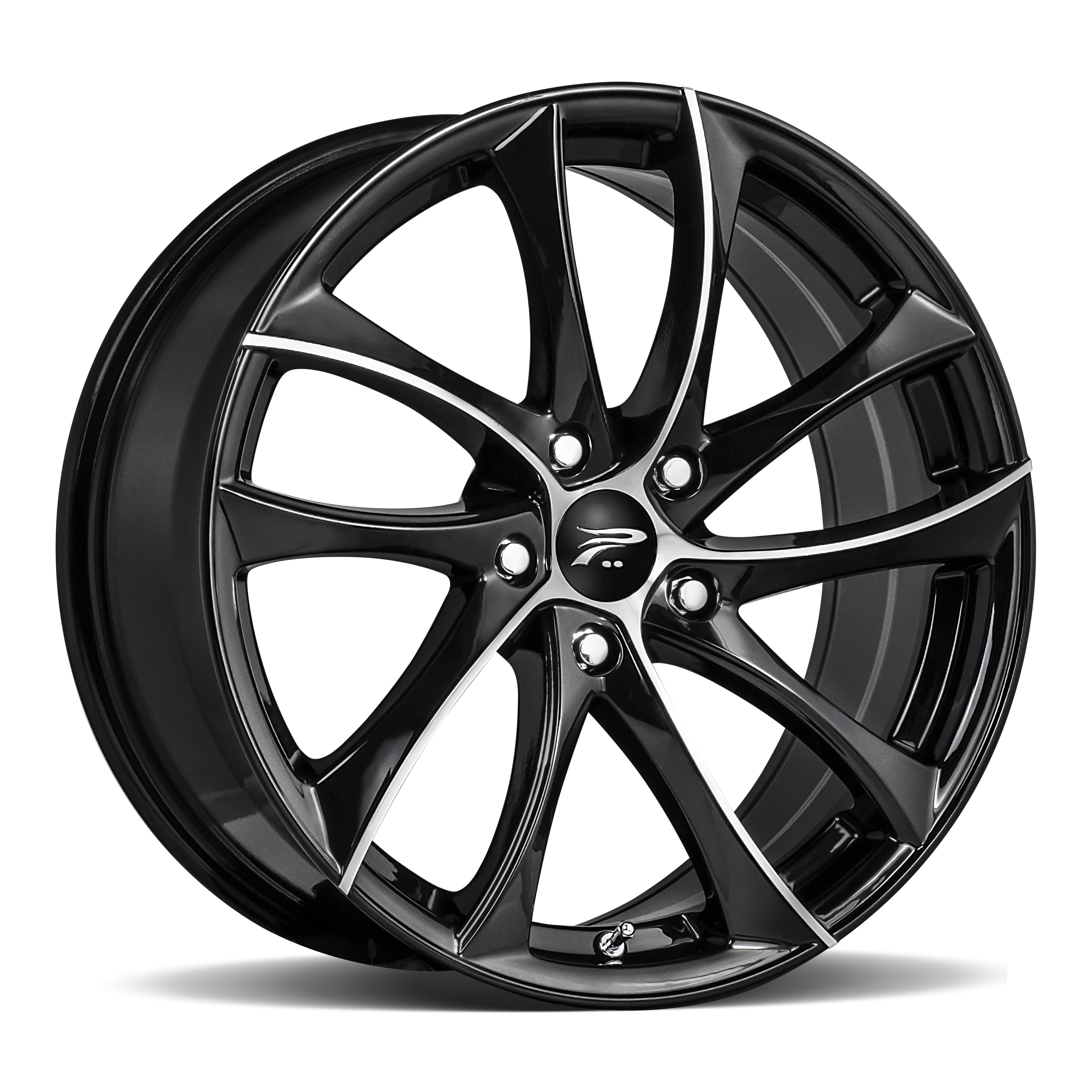 438 18X8 Black