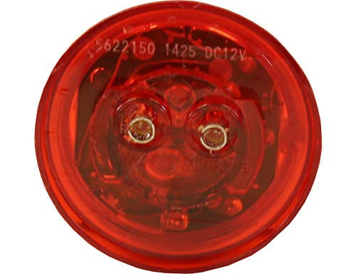 Light 2.5INRD Marker 4LED Red 10 Pc
