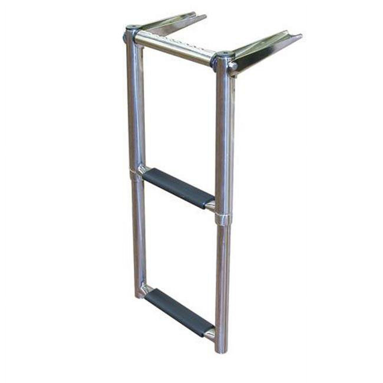 2-Step Over Platform Telescoping Ladder W/ Handle