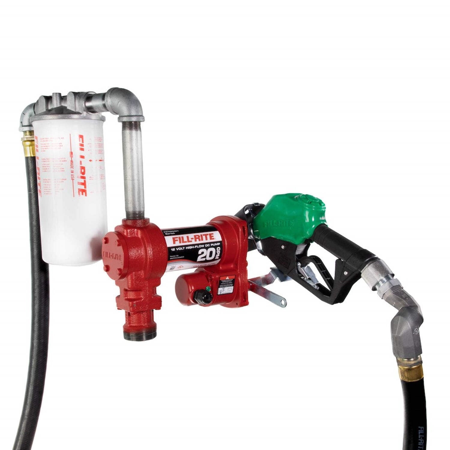 20 Gpm  12V DC High Flow Pump  1' X