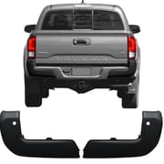 Matte Black Bumper Overlay with Sen