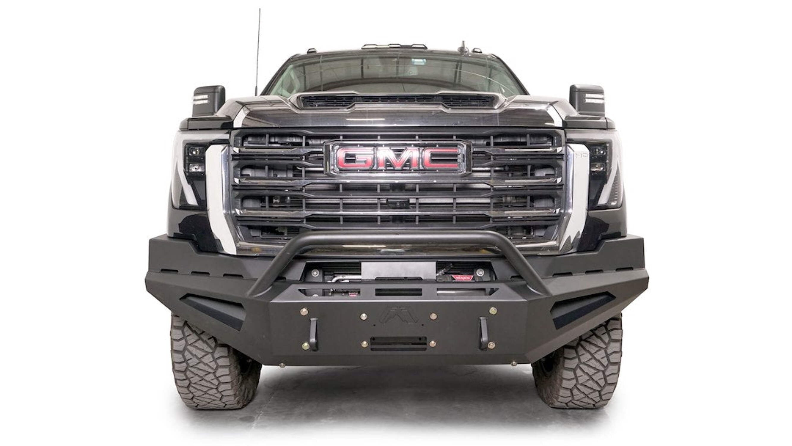 2024 GMC HD Red Steel Front Bumper