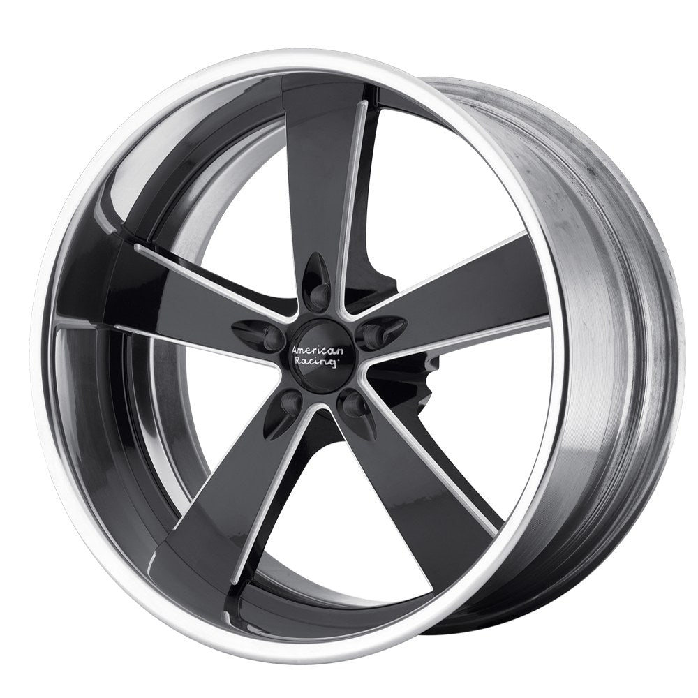 American Racing Vintage VN472 17X8 5X4.5 G-BLK/MILL 4.75BS