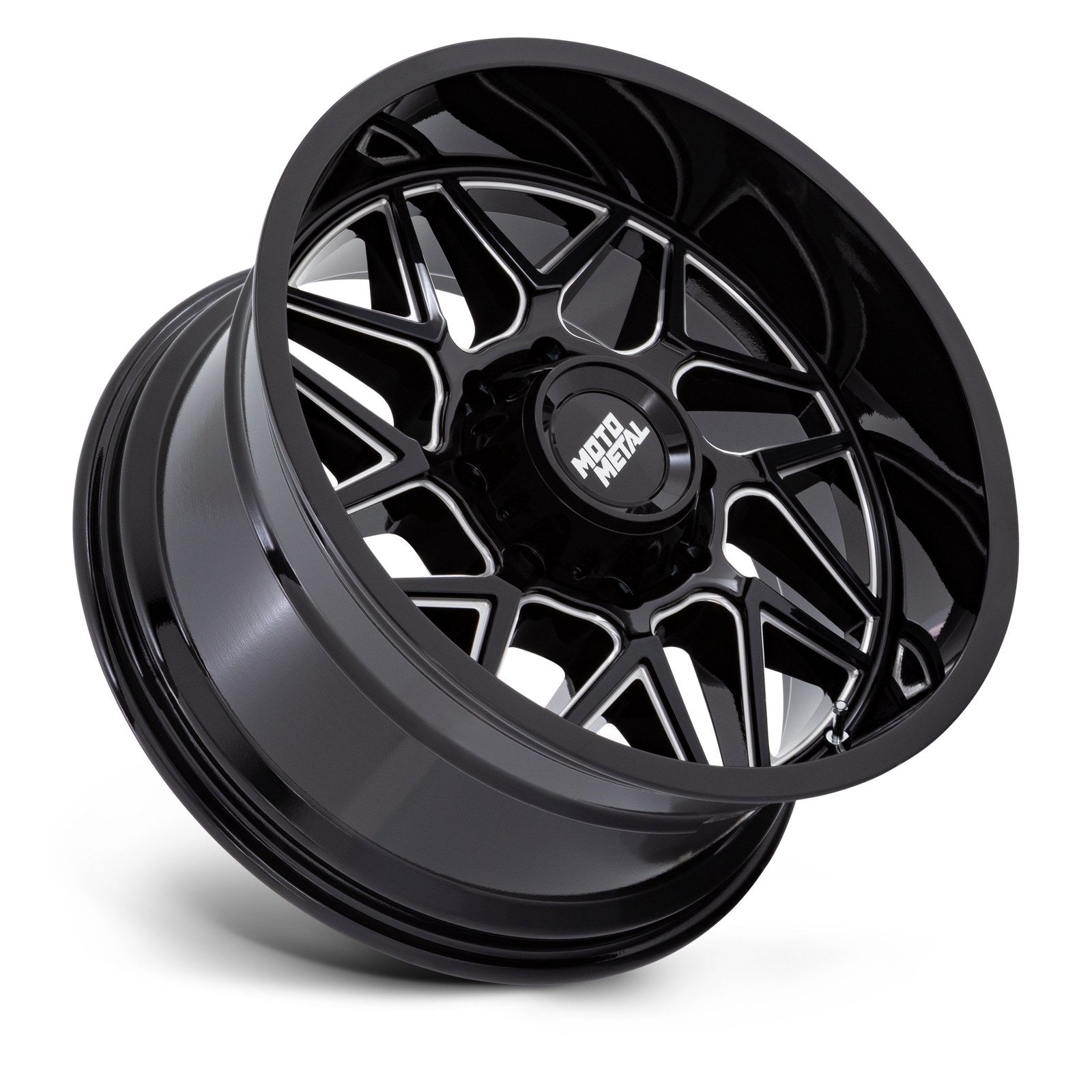 Moto Metal TURBINE 20X9 5X5.5 78 +20 G-BLK MILL