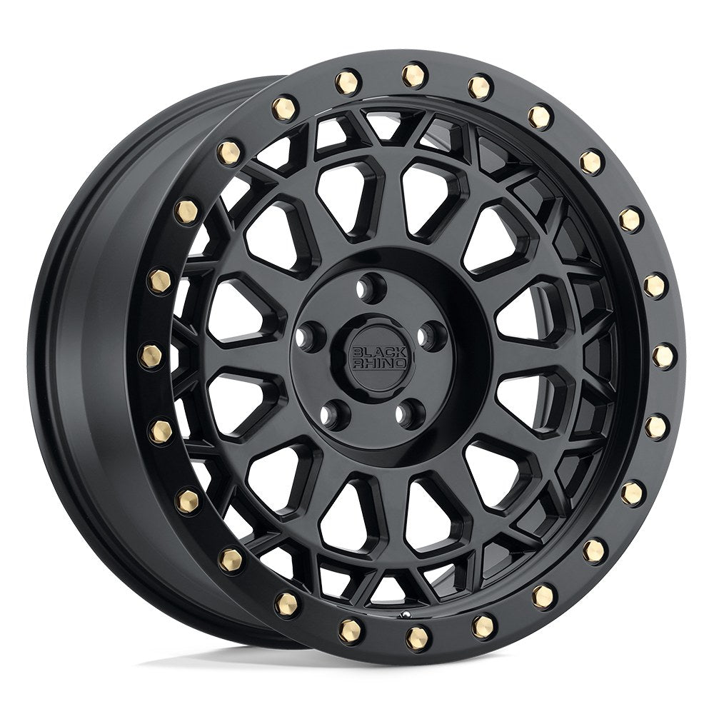 Black Rhino Hard Alloys BR PRIMM 20X9.5 6X114 +18 76 M-BLK BRASS