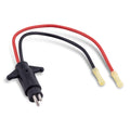MALE MOTOR SIDE PLUG 12V 3 PLUGS
