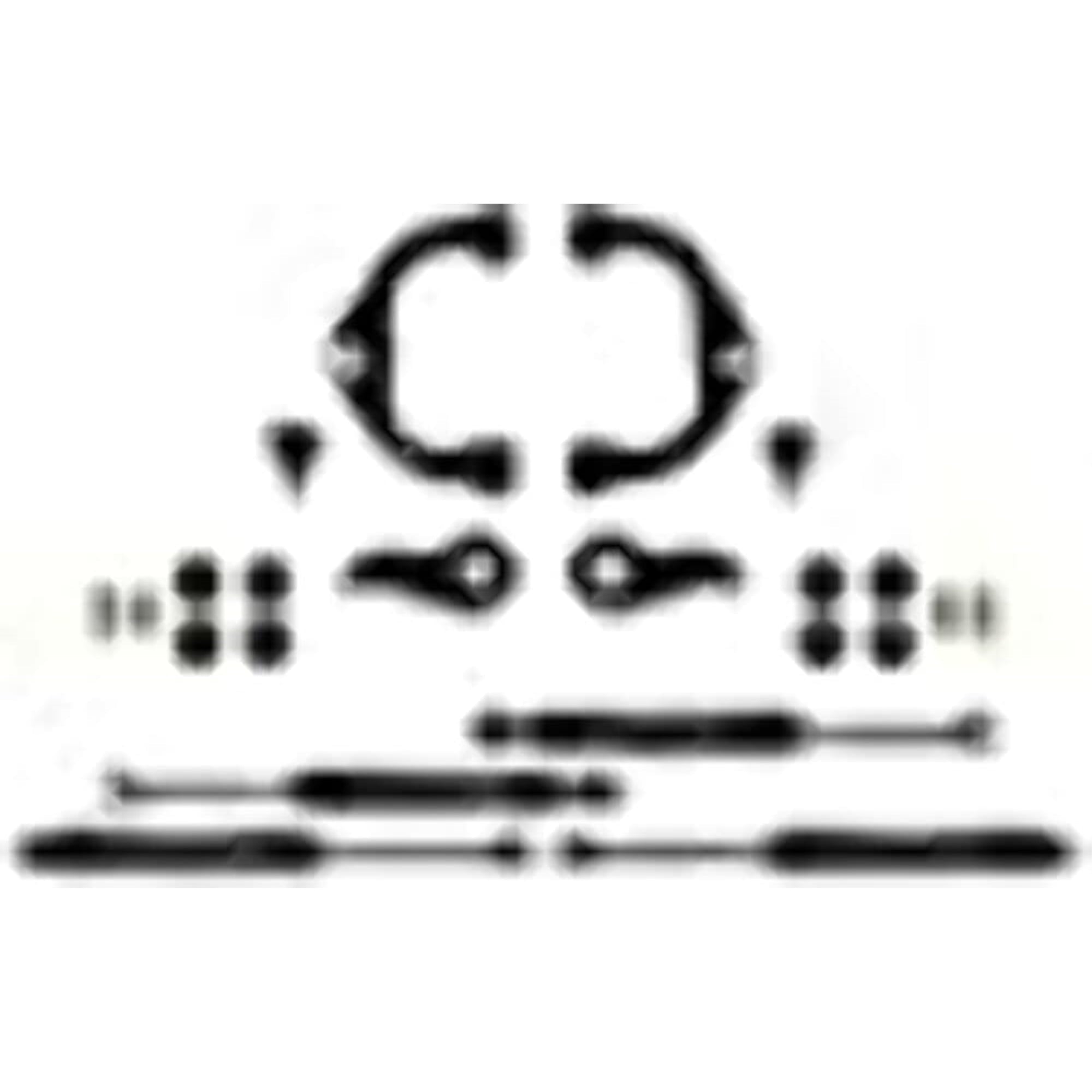 Fabtech Suspension Lift Kit - Ball Joint Control Arm Lift System, 3.5 in. Lift