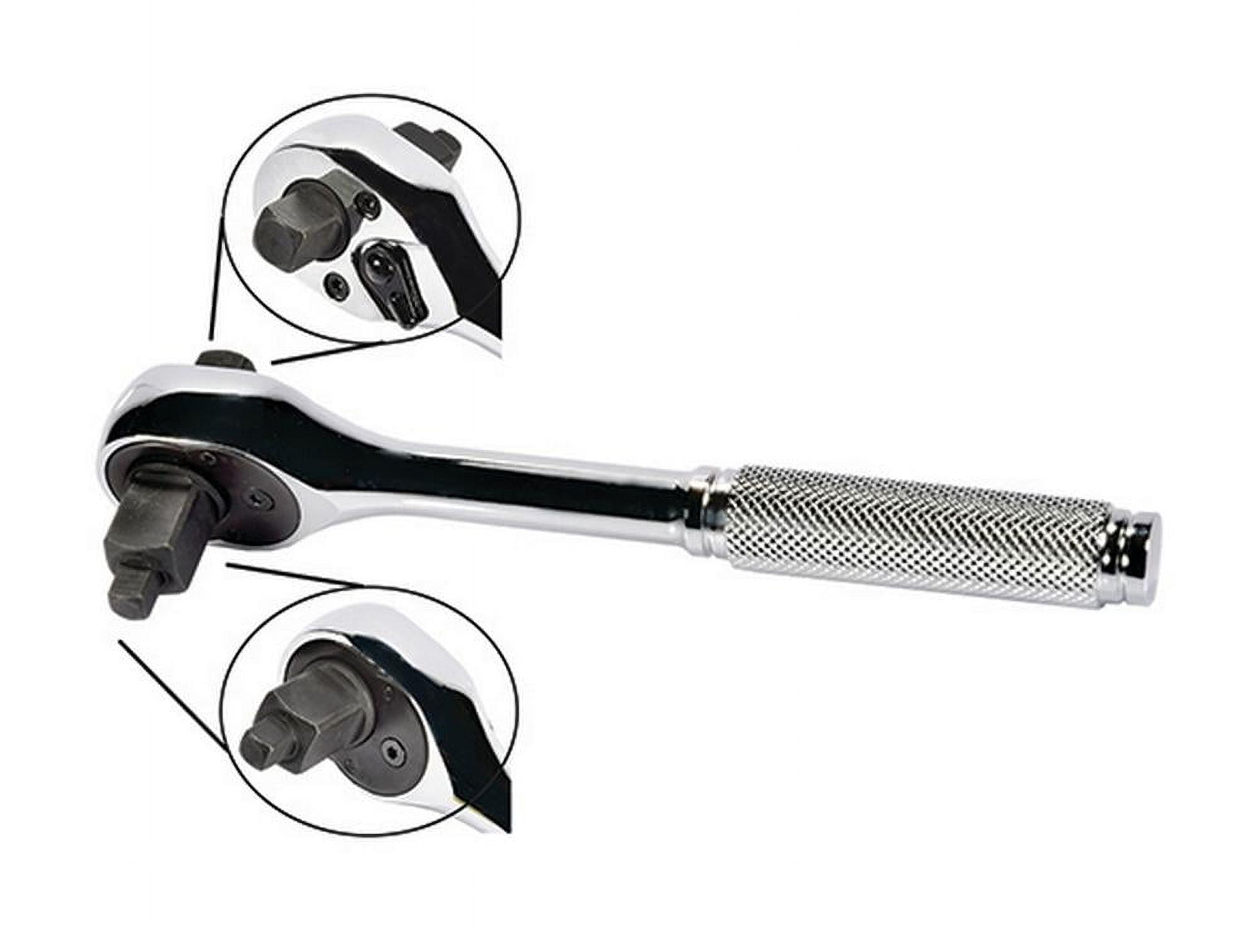 3-WAY Drive Ratchet  1/4'  3/8'  1/