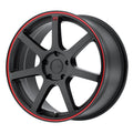 Motegi MR132 MATTE GRAY SNAP-IN CAP