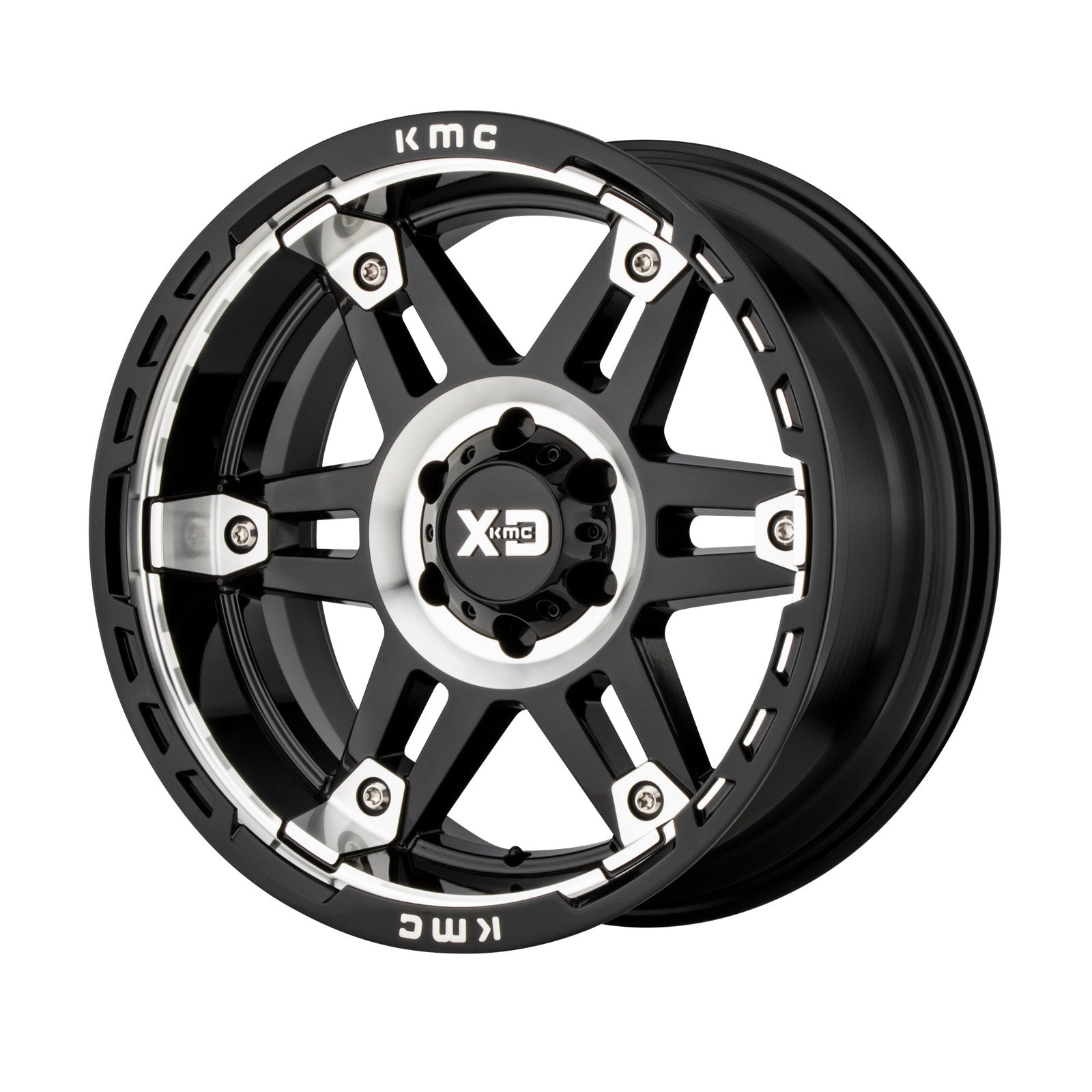 XD840 17X9 6X5.5 G-Blk Mach -12MM