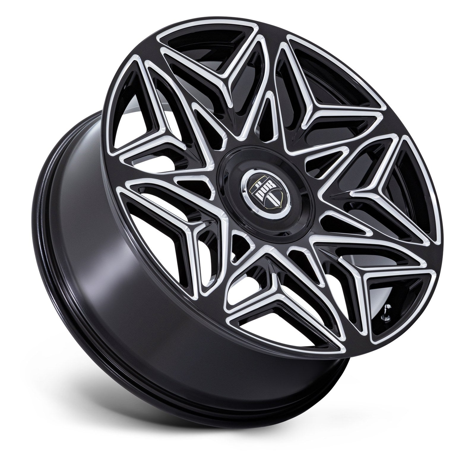 Dub 1PC Anomaly 22X9 5X115/120 74 +15 G-Blk Mill
