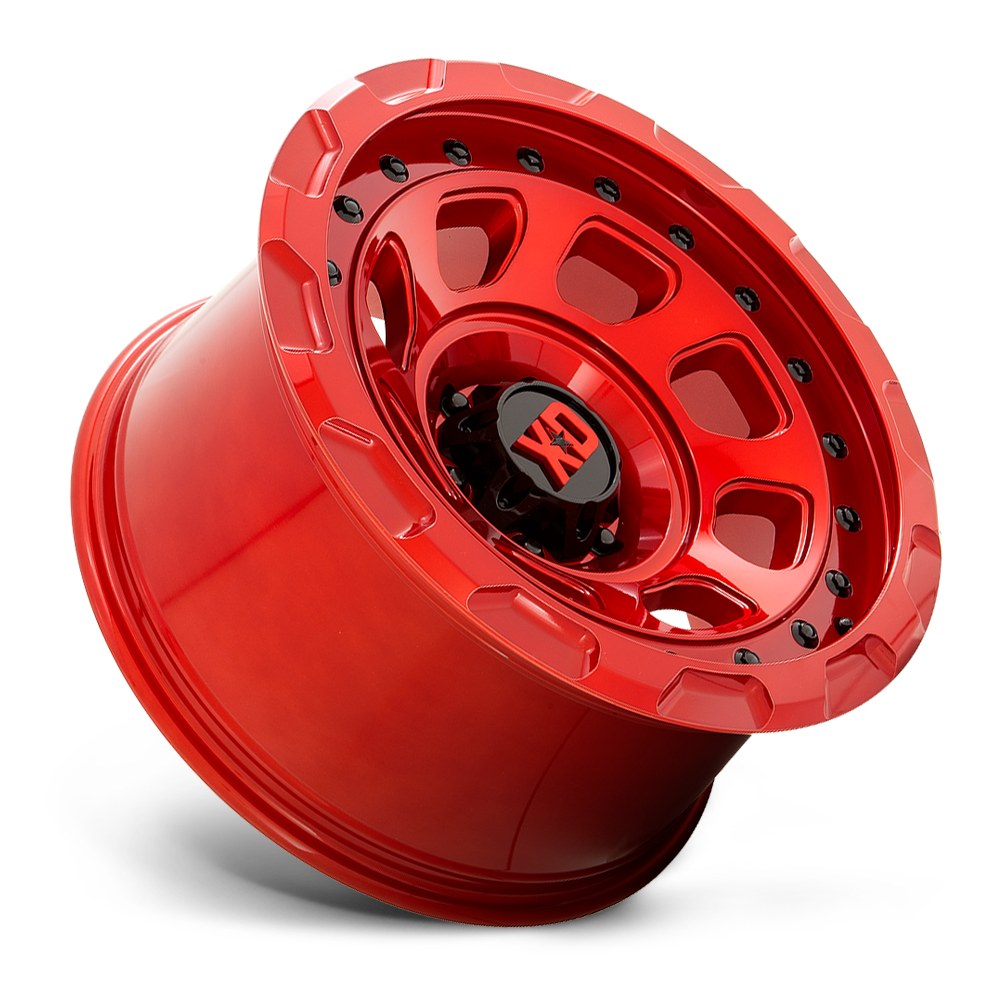 XD861 17X9 6X5.5 Gl-Red 00MM