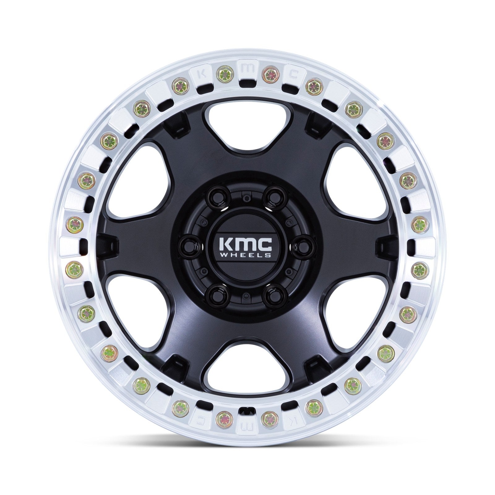 KMC Vi Bl 17X9 6X135 87 -38 S-Blk Mach