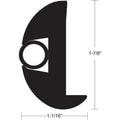 Taco Flex Vinyl Rub Rail Kit - W/ Insert 7/8" X /16"