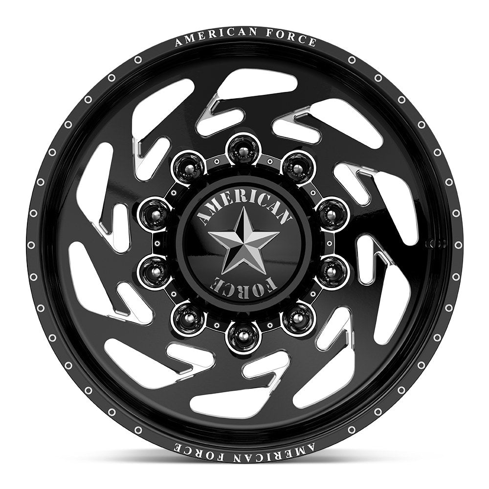American Force MARAUDER 24X8.25 10X225 G-BLK-MCH