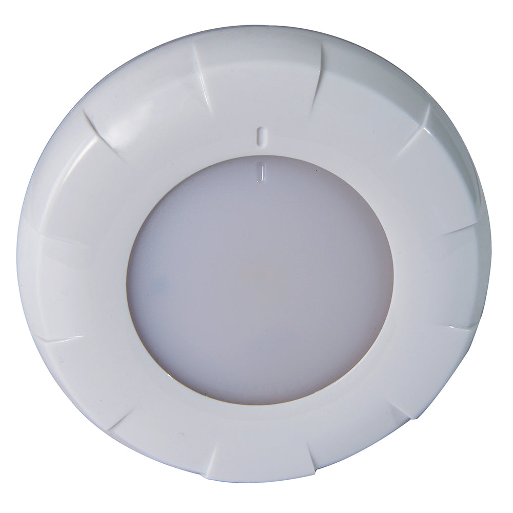 Lumitec Aurora LED Dome Light - Finish - / Dimming