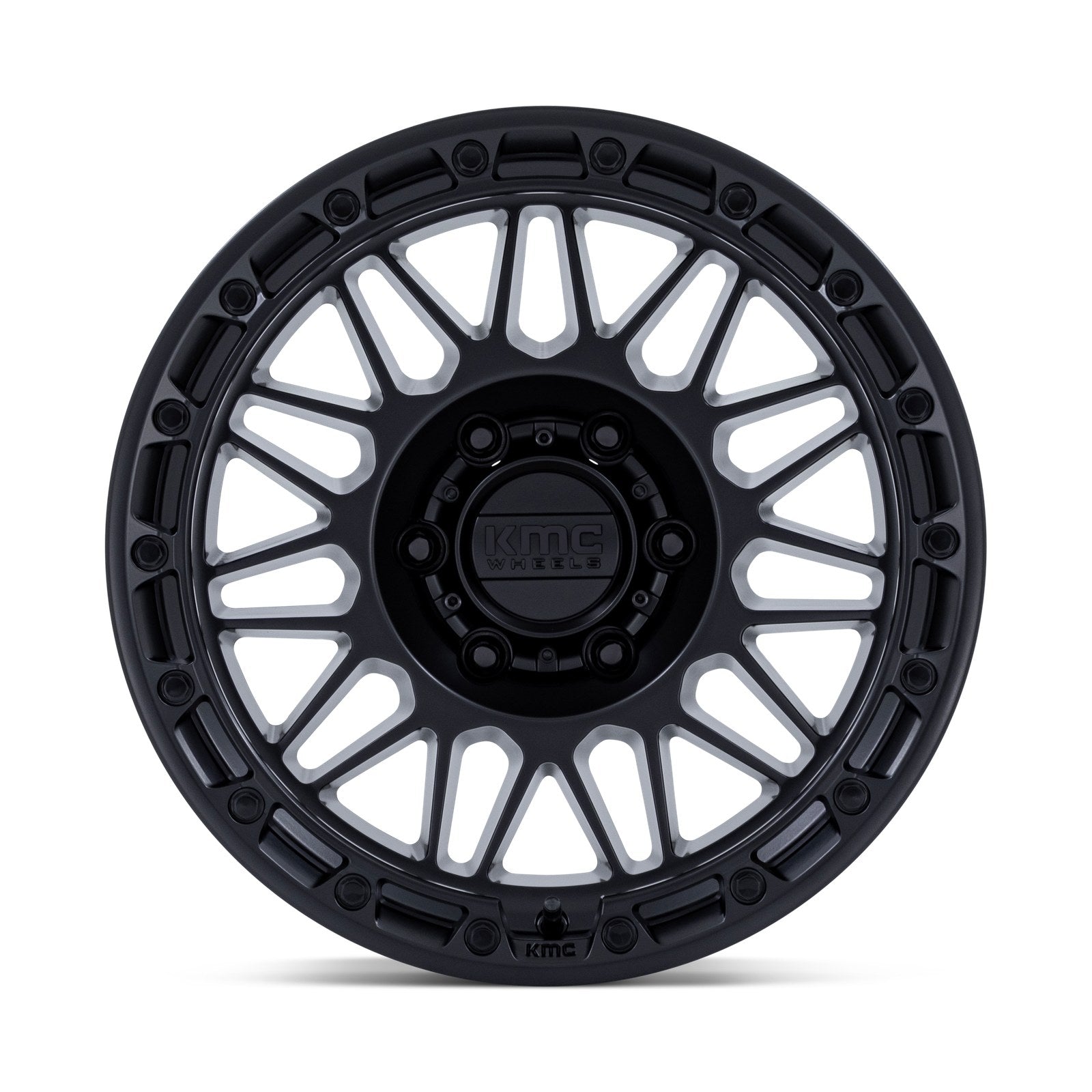 KMC Attack 17X8.5 6X135 87 +0 M-Blk