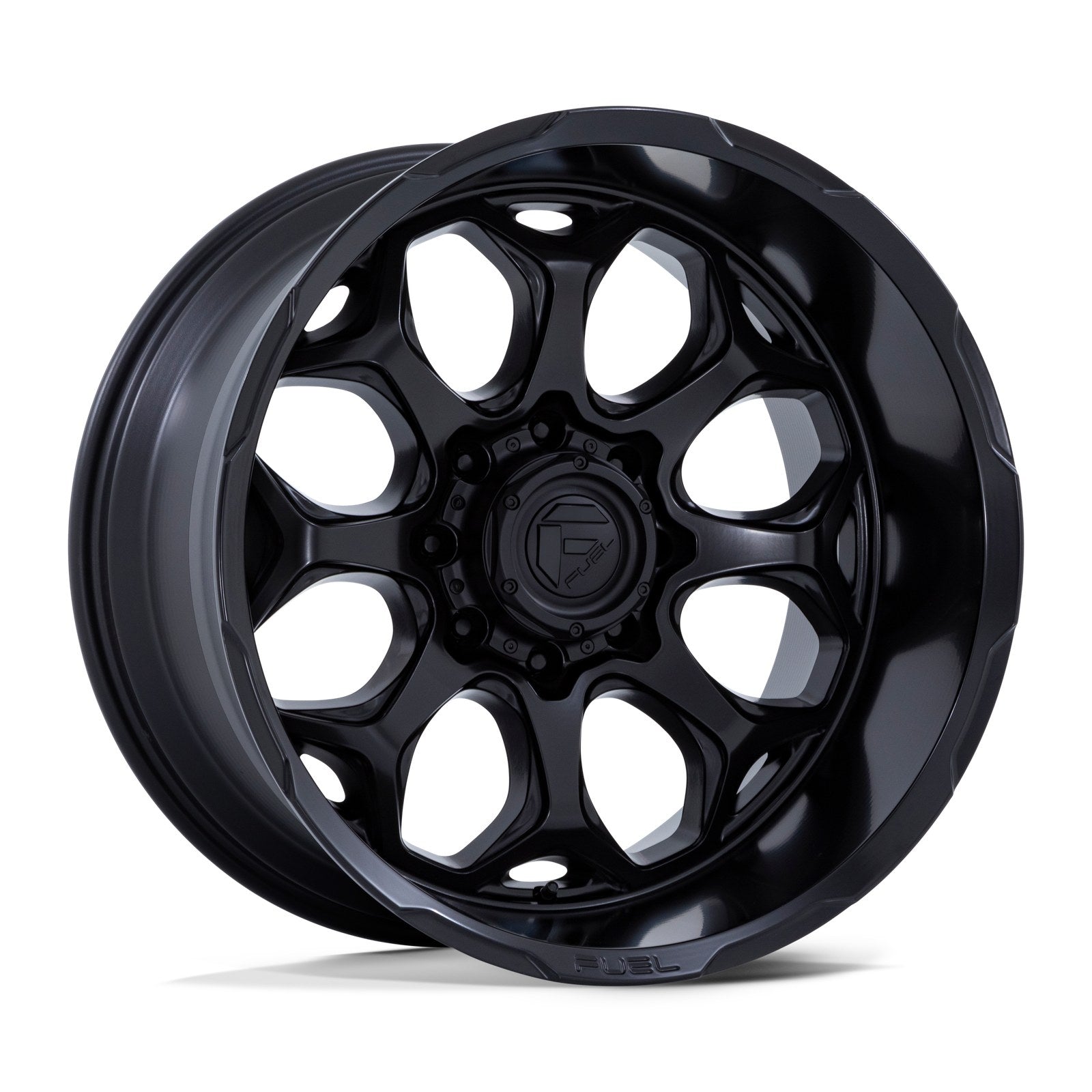 Fuel 1PC Scepter 22X12 8X170 125 -44 Blk-Out