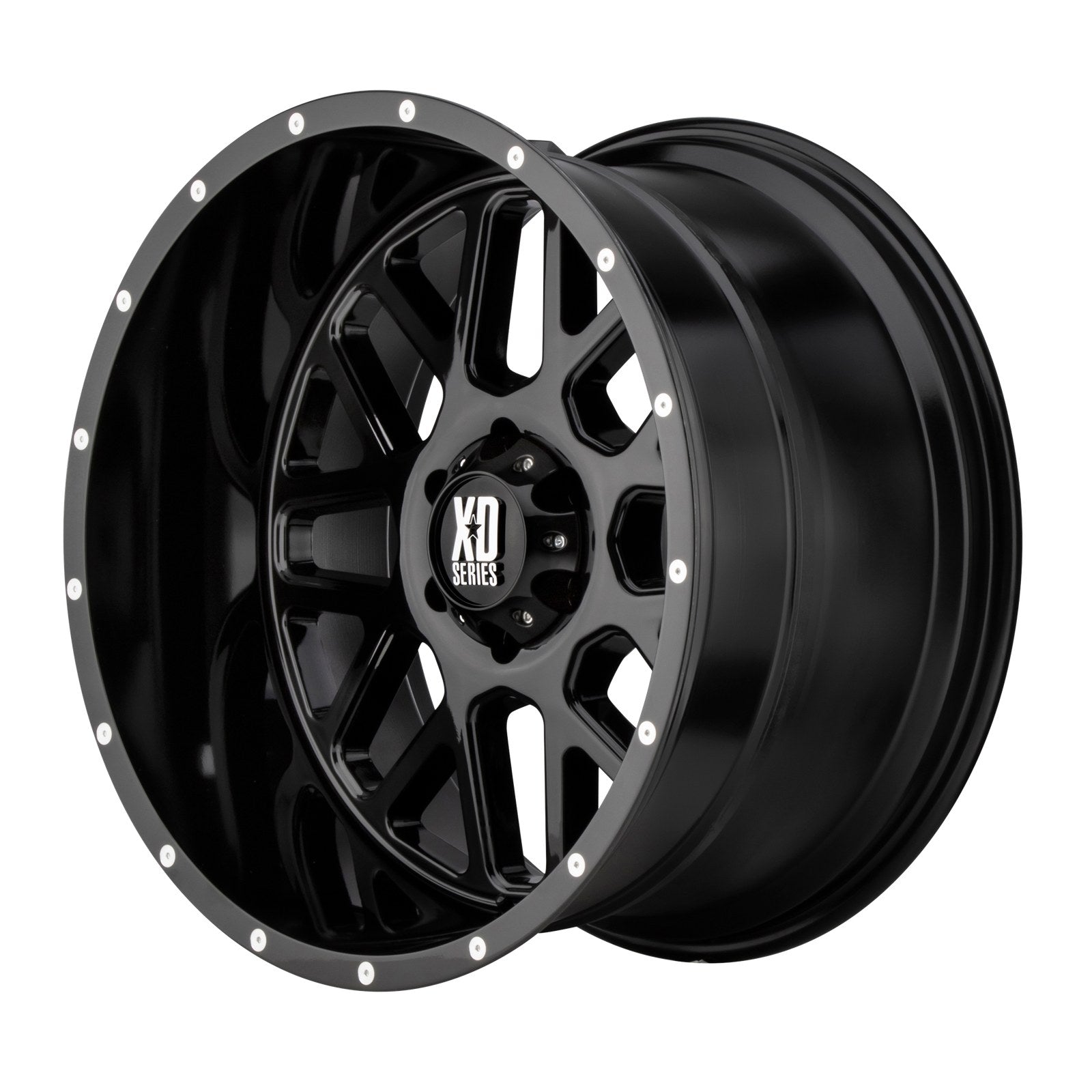 XD820 20X12 5X5.0 Satin Black -44MM