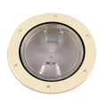 Beckson 4" Clear Center Screw-out Deck Plate