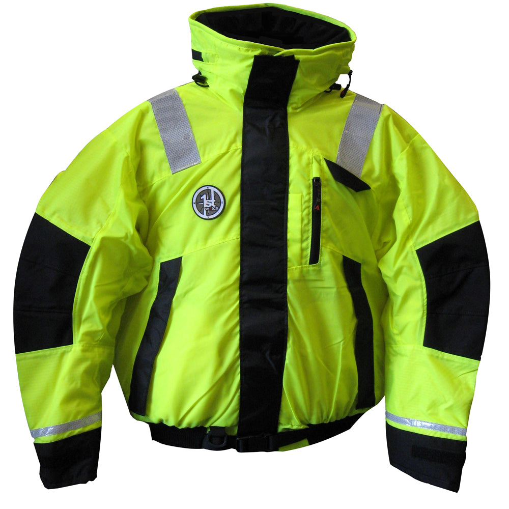 First Watch Ab-1100 Flotation Bomber Jacket - Hi-vis /