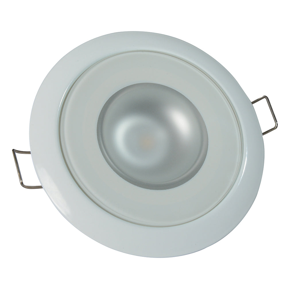Lumitec Mirage - Flush Mount Down Light - Glass Finish/ Bezel - 2-color / Dimming