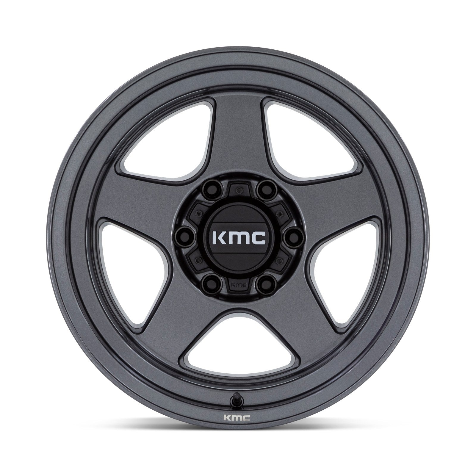 KMC Lobo 17X8.5 5X5.0 71 M-Anth -10