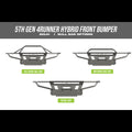 4Runner Hybrid Front Bumper / 5th Gen / 2014-2024