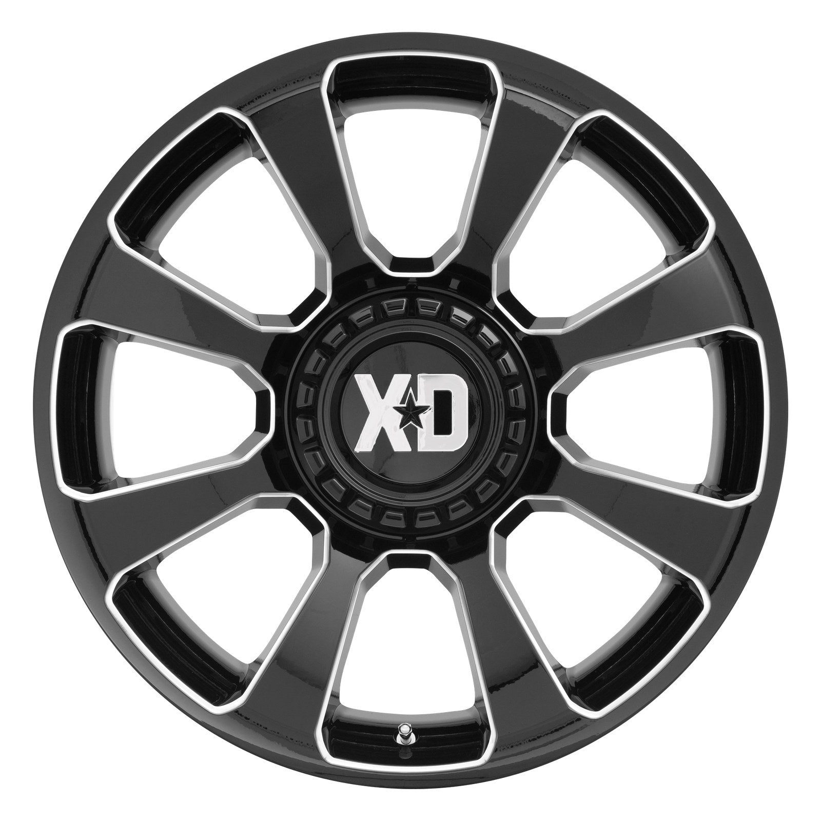 XD854 20X9 6X135/5.5 G-Blk Mill 00MM