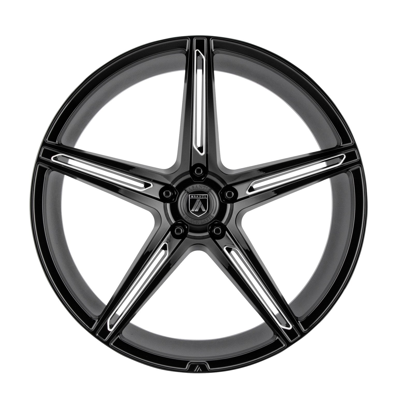 Asanti Black AB022 22X10.5 BLANK G-BLK MILL (108-127)