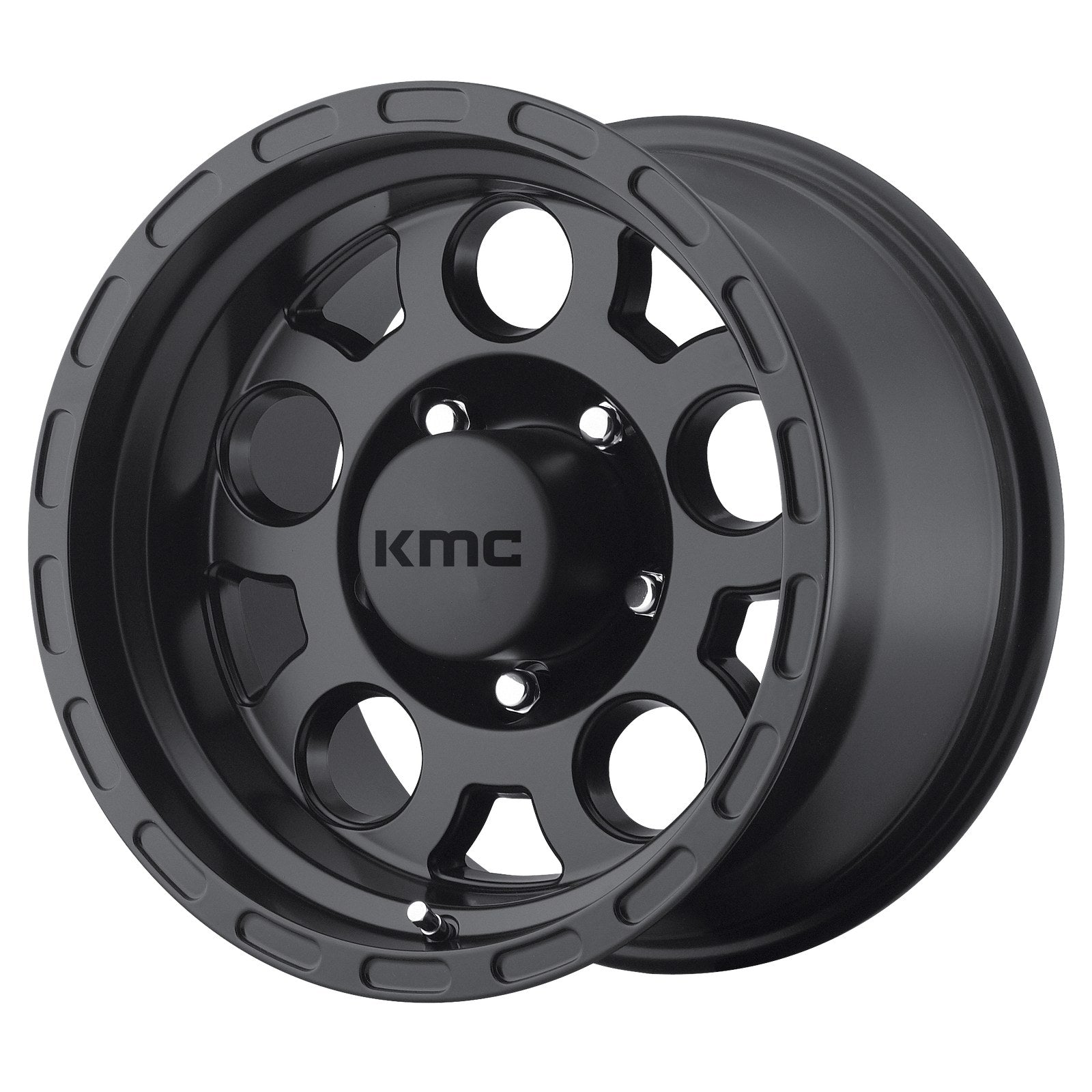 KMC KM522 Enduro 17X9 5X5 M-Blk -6MM