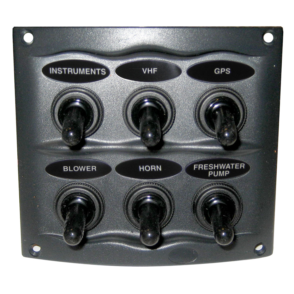 Bep Waterproof Panel - 6 Switches